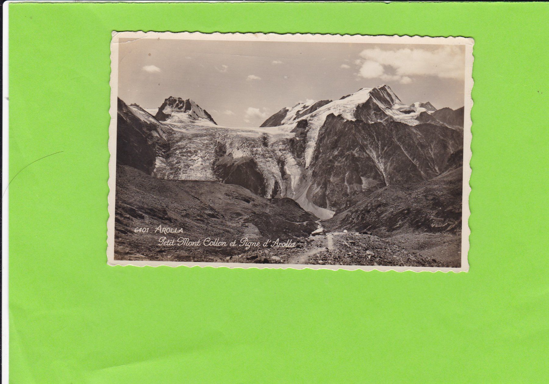 Cartes postales: Arolla, Petit Mont Collon – D'occasion à St. Peterzell par neckertal