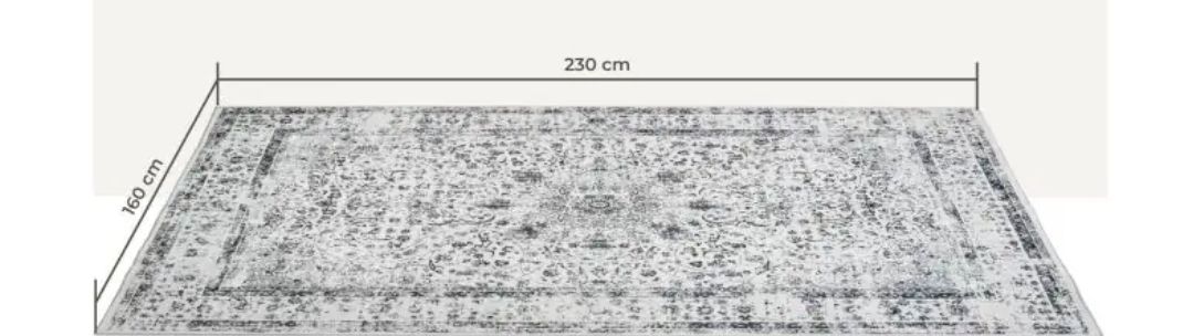Teppiche: Vintage Designer Teppich Aliya – Neu (gemäss Beschreibung) aus Rotkreuz von NextChance 1
