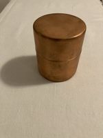 Japanische Teedose aus Kupfer