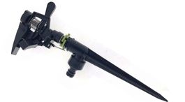 RASENSPRENGER /IMPULSREGNER MIT ERDSPIESS 30-360°EINSTELLBAR