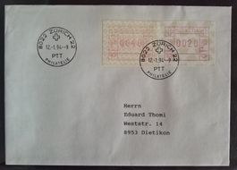 AB26) 1994, Automatenmarke, Sonderstempel