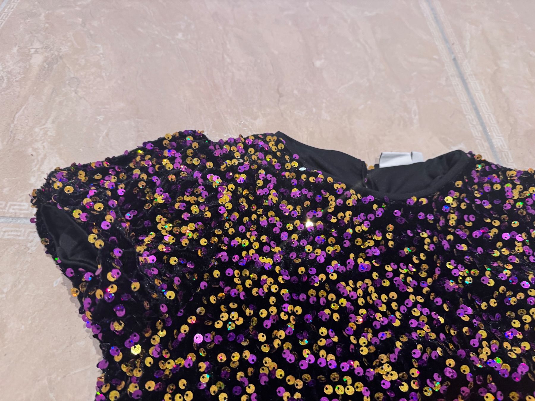 Kleider & Röcke: Name it NWT Pailletten Kleid, 7J 122 – Neu (gemäss Beschreibung) aus Klingnau von Markus14 2