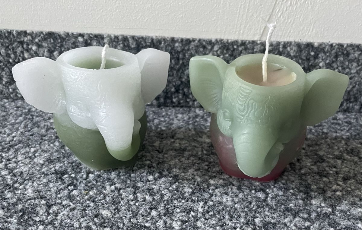 Bougies: 2 Elefanten Kerzen neu ungebraucht – Neuf avec emballage d'origine à Au ZH par Jaggy4