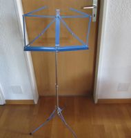 Notenständer Notenpult blau K&M