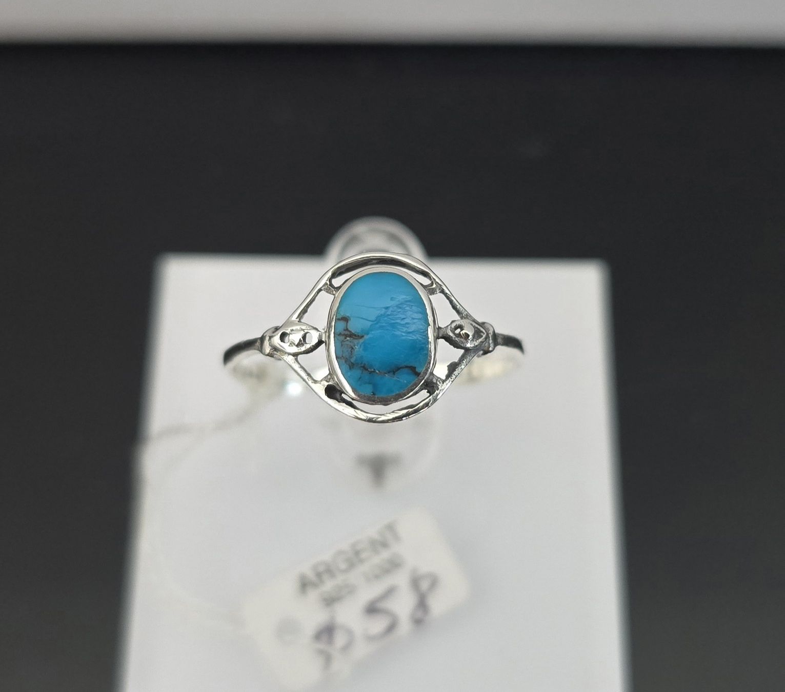 Bagues: Bague Vintage "Oeil de Turquoise" Argent 925 – D'occasion à Basel par ALEXANDER4056 2