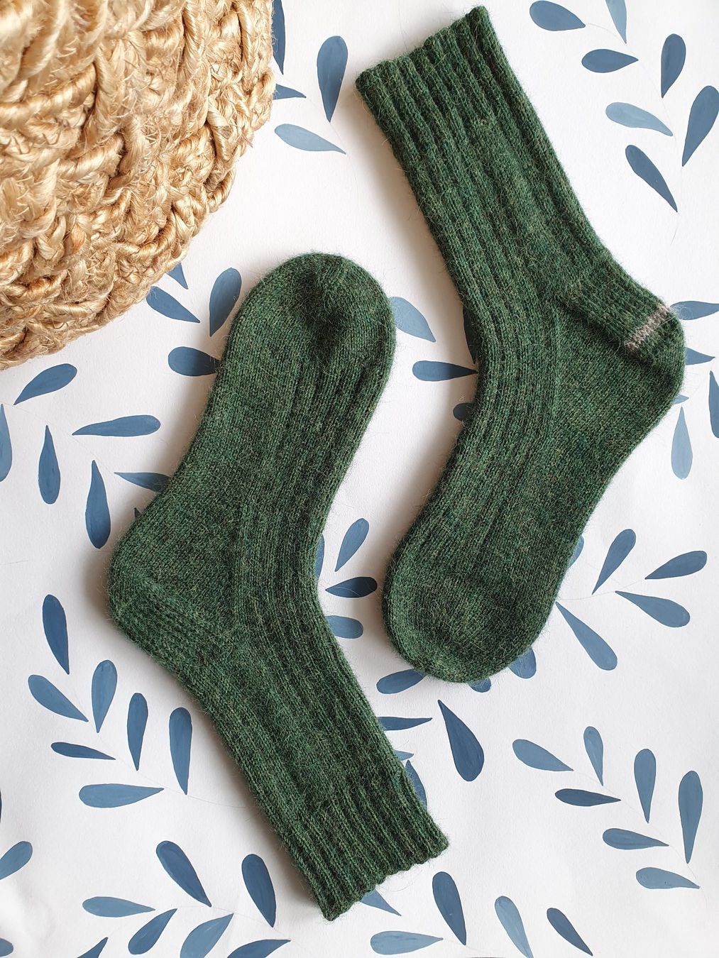 Calze: Handgestrickte Socken, Gr. 38, Wollsocken, Geschenk – Nuovo e nell'imballaggio originale da Neunkirch venduto da Sandramay 4