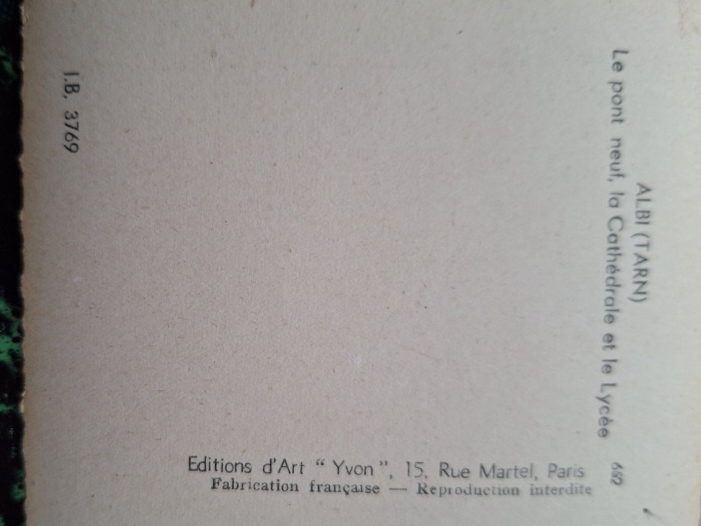 Cartoline postali: ANTIKE POSTKARTE ( PARIS ) – Usato da Huttwil venduto da Kunterbuntli 2