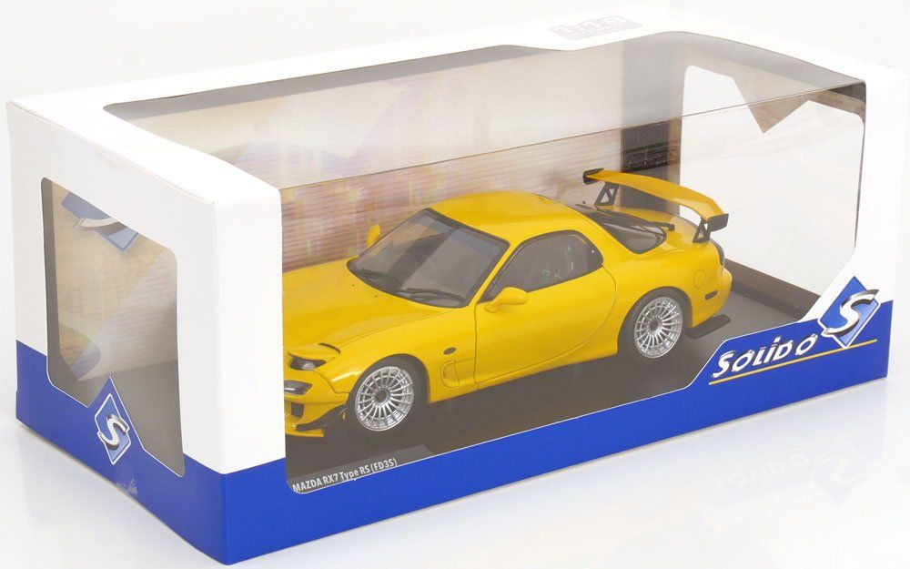 Mazda Modellini d'auto: MAZDA RX7 TYP RS FD3S 1994 GELB 1:18 SOLIDO – Nuovo e nell'imballaggio originale da Suhr venduto da Moebelsiralfred 3
