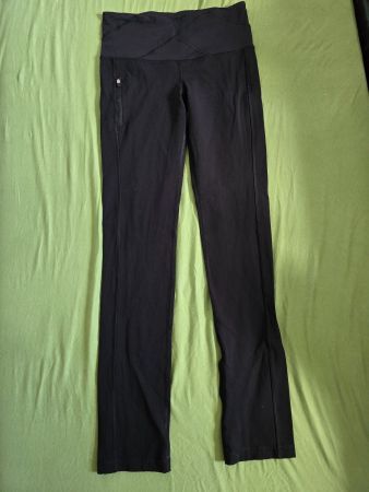 Lululemon Athletica Laufhose Schwarz Gr. 8