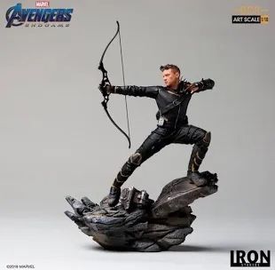 Marvel Figuren: Hawkeye Avengers Endgame - Iron Studios Art Scale 1/10 – Gebraucht aus Onex von daBraun