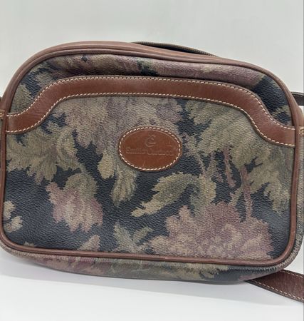 [VINTAGE]: Emilio Carducci Handtasche mit Ledergurt