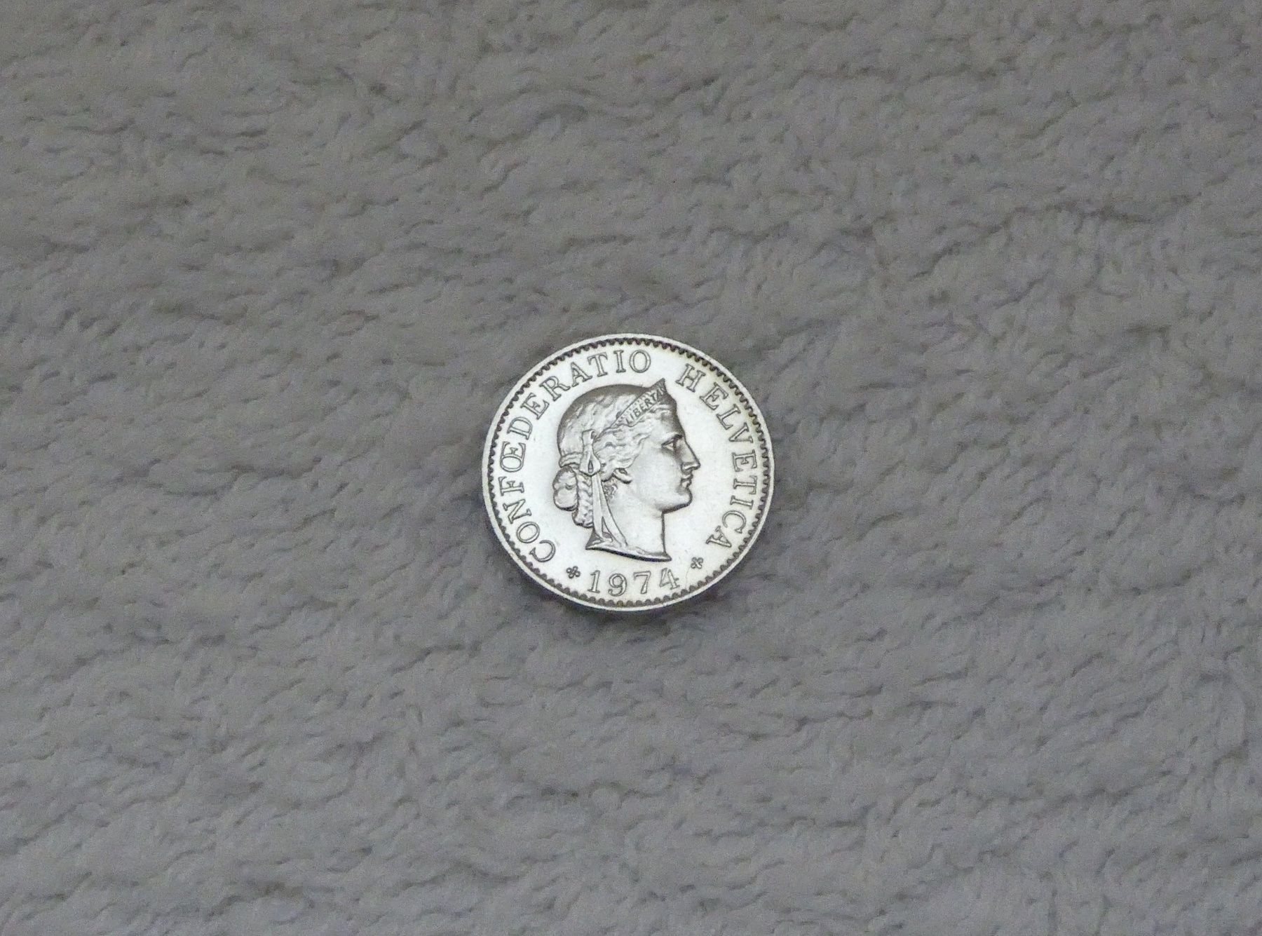 Tutti le monete: 5 centimes/rappen 1974 – Usato da Nyon venduto da Ilmi09