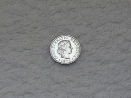 5 centimes/rappen 1974