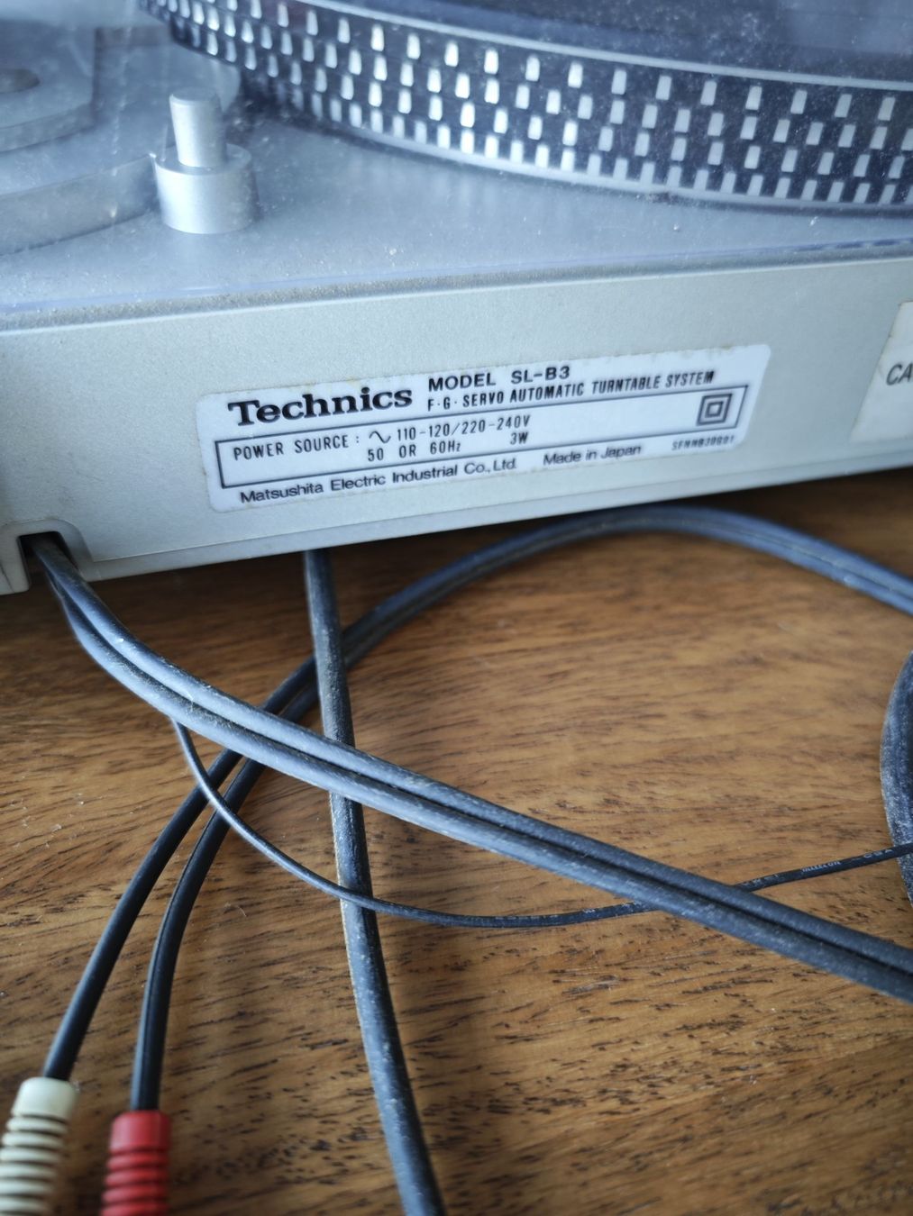Technics Plattenspieler: Plattenspieler Technics SL-B3 Automatic – Defekt aus Altendorf von Crazycat_ 3