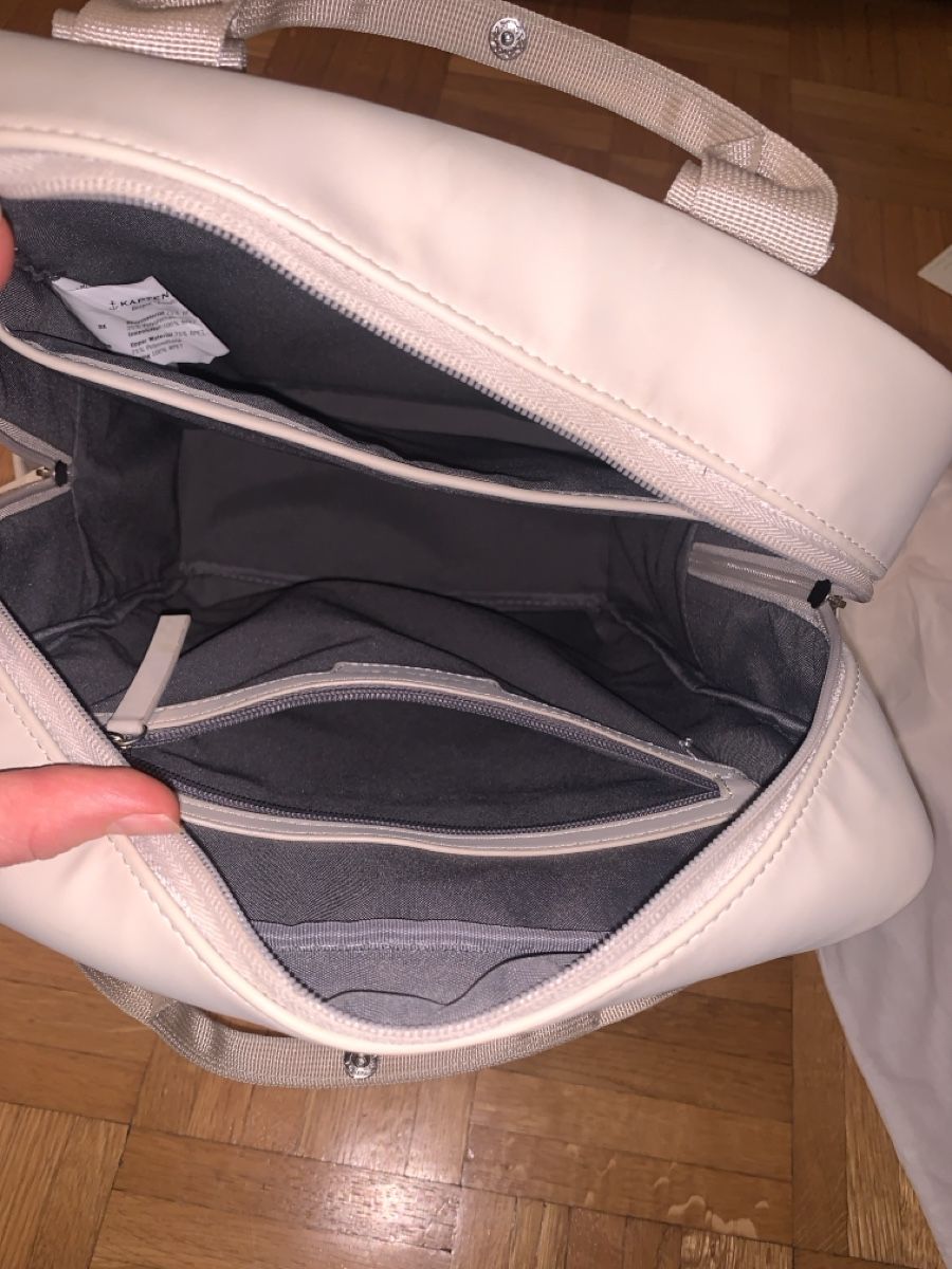 Kapten & Son Zaini: Stylischer Kapten & Son Rucksack , Sandstone – Usato da Tuggen venduto da Tantas 3