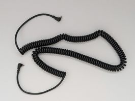 1m Flexibles Spiralkabel – PC-Buchse (M-to-F) Synchronkabel