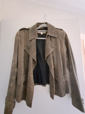 Superbe veste en cuir veritable Express  - Taille M