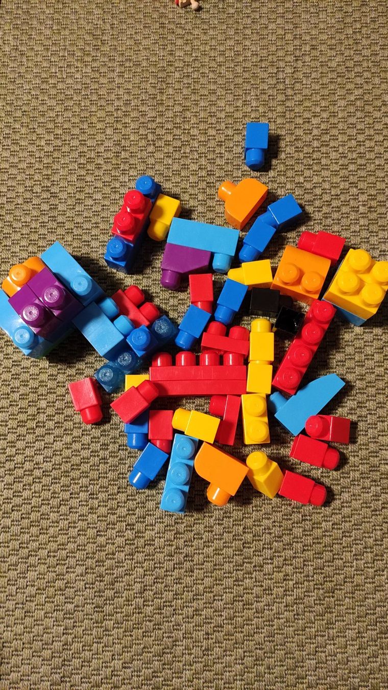 Mega Giocattoli: Mega Bloks First Builders Duplo Lego 60 Stück – Usato da Oberwil BL venduto da joo_s57p 1
