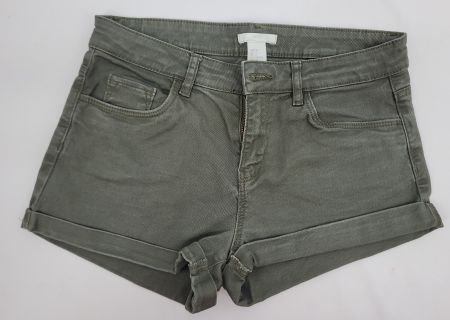 H&M MINI SHORT KAKI