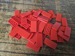 lego 87079 lot de 50 pièces Red Tile 2 x 4