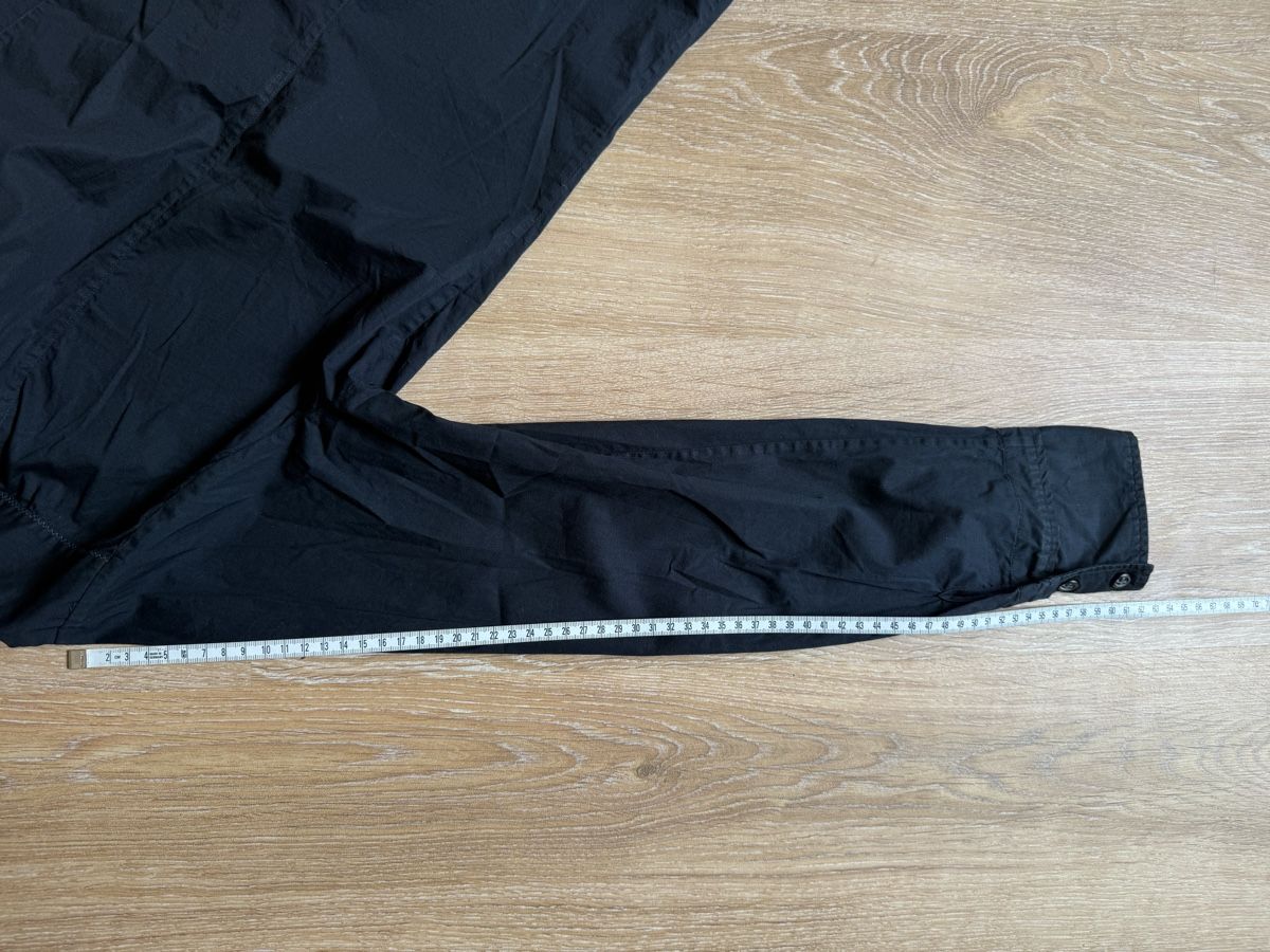 Camicette: Chemise noire col froncé Marithé François Girbaud,t.M – Usato da Tavannes venduto da Thriftshop 5