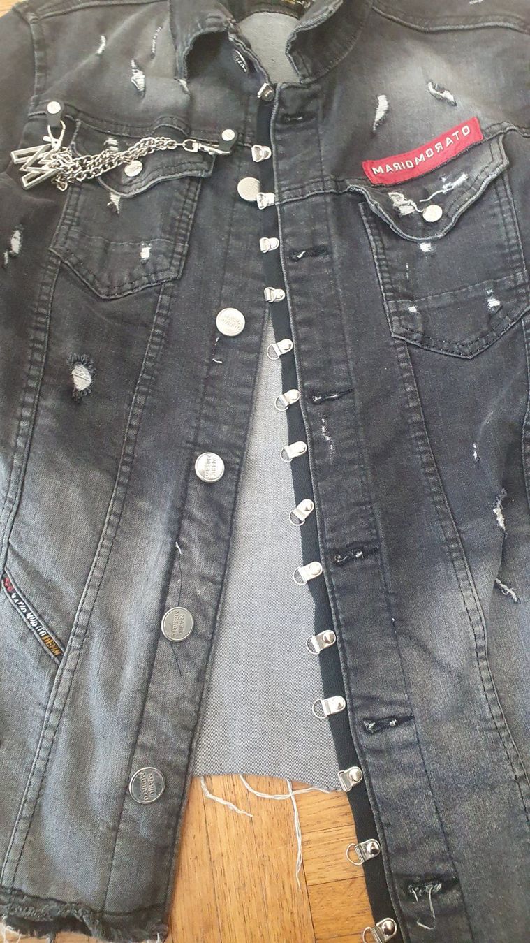 Jacken: Mario Morato Herren Jeans / Denim Jacke – Gebraucht aus Zürich von Kadija6 7