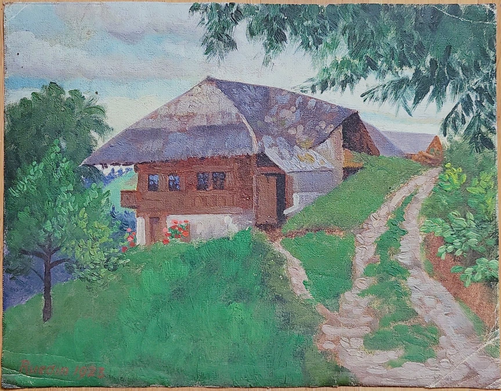 Tableaux: 6 Ölstudien von E. Ruedin – D'occasion à Muttenz par Mithrur 4