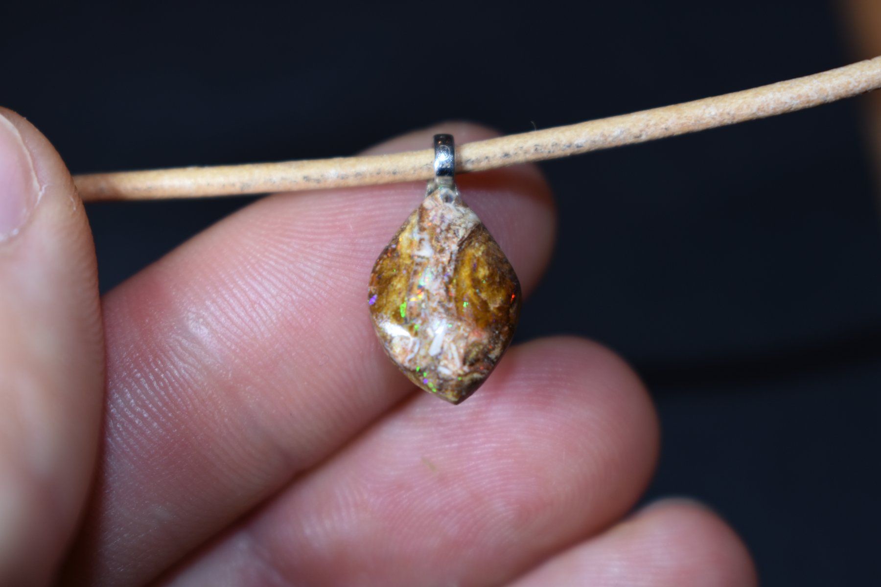 Edelsteine: Boulder Opal Anhänger – Neu (gemäss Beschreibung) aus Aarwangen von kay_f7f5 3