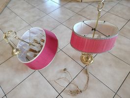 Zwei Antike Lampen, Vintage