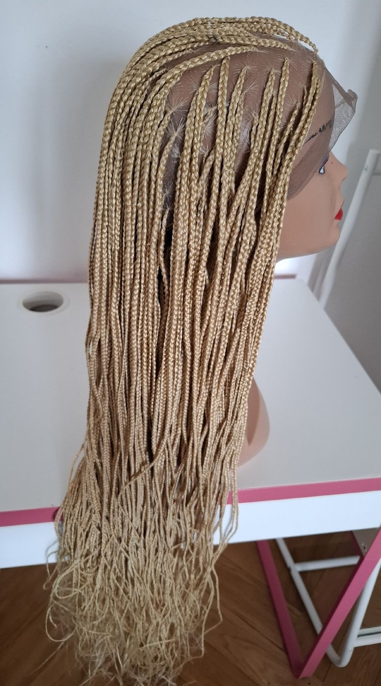 Parrucche: Blonde Braided Wig | Trendy Style | Lace Front – Nuovo (secondo la descrizione) da Lausanne venduto da usa_xd5k 4
