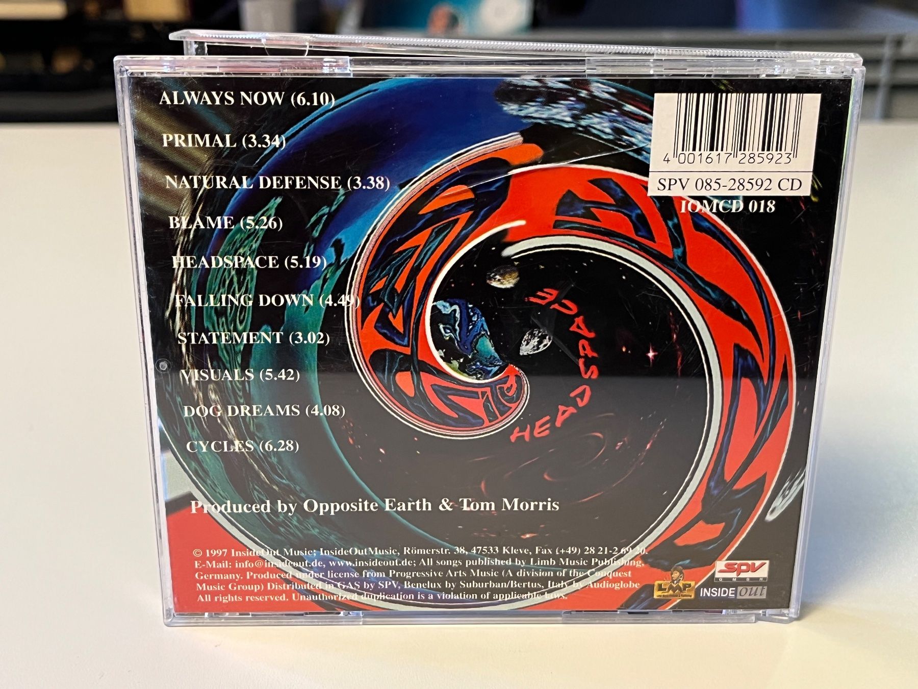 CD: Opposite Earth - Headspace - HJ31B – Usato da Küsnacht ZH venduto da hardrock.earth 1
