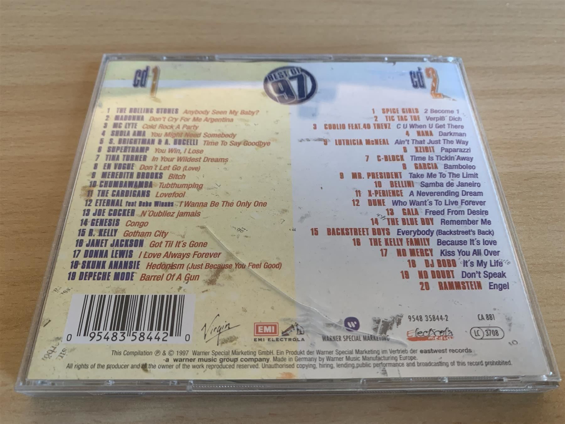 CD: Various Artists - Various – Best Of '97 - 2 CD – Usato da Rikon im Tösstal venduto da Alpenmutz 1