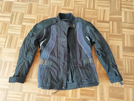 Macna Damen Motorradjacke Gr DS Jacke schwarz/grau