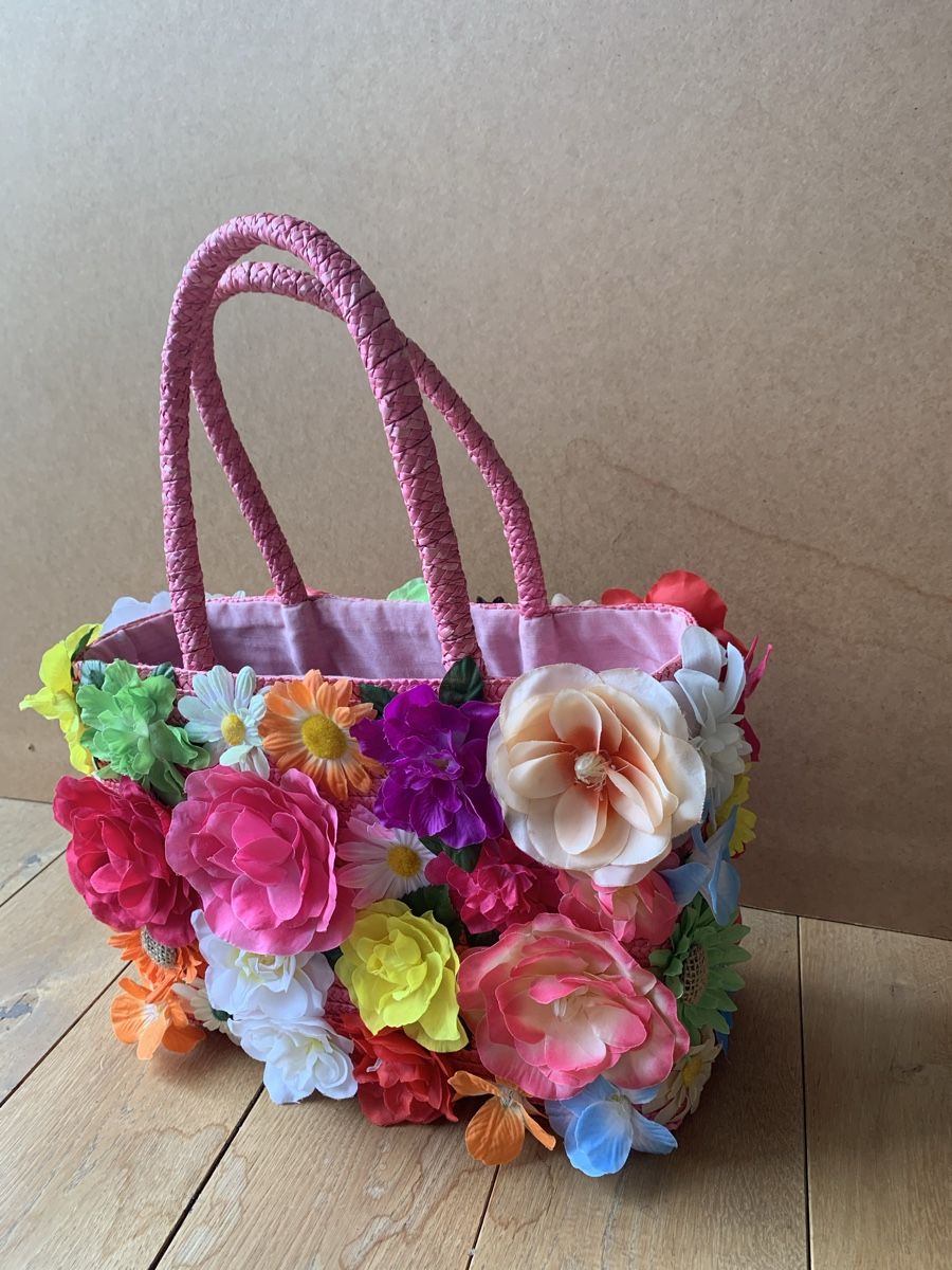Taschen für Damen: Tasche blumig – Gebraucht aus Männedorf von palladio 1