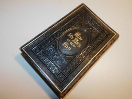 Buch 1887 antikes Singbuch Religion   17 x 11 cm