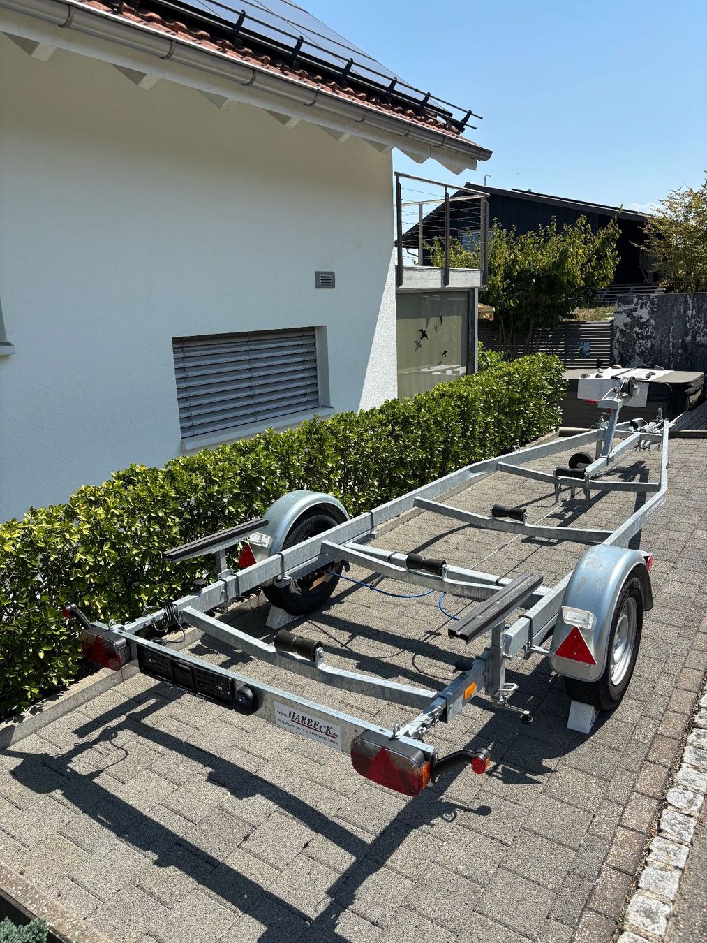 Karel Barche: Elektromotorboot Karel 480 Open mit Strassentrailer – Usato da Beinwil am See venduto da Prego062 6