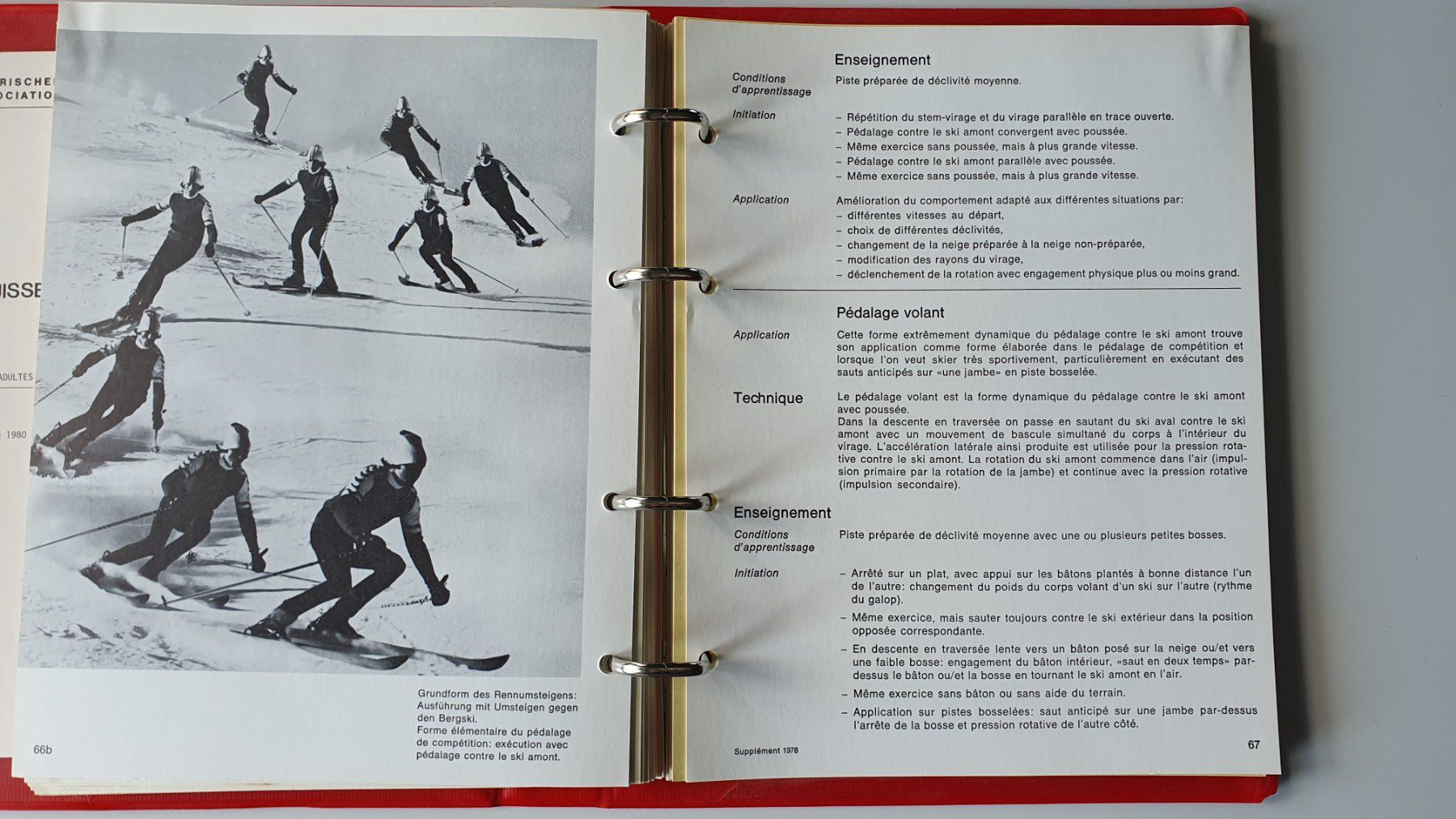 Libri: Manuel Ski Suisse, Interassociation Suisse, 1973 – Usato da Echandens venduto da annegug 2