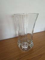 Glasvase, Blumenvase, Vase  H25cm, vermutlich Kristallglas