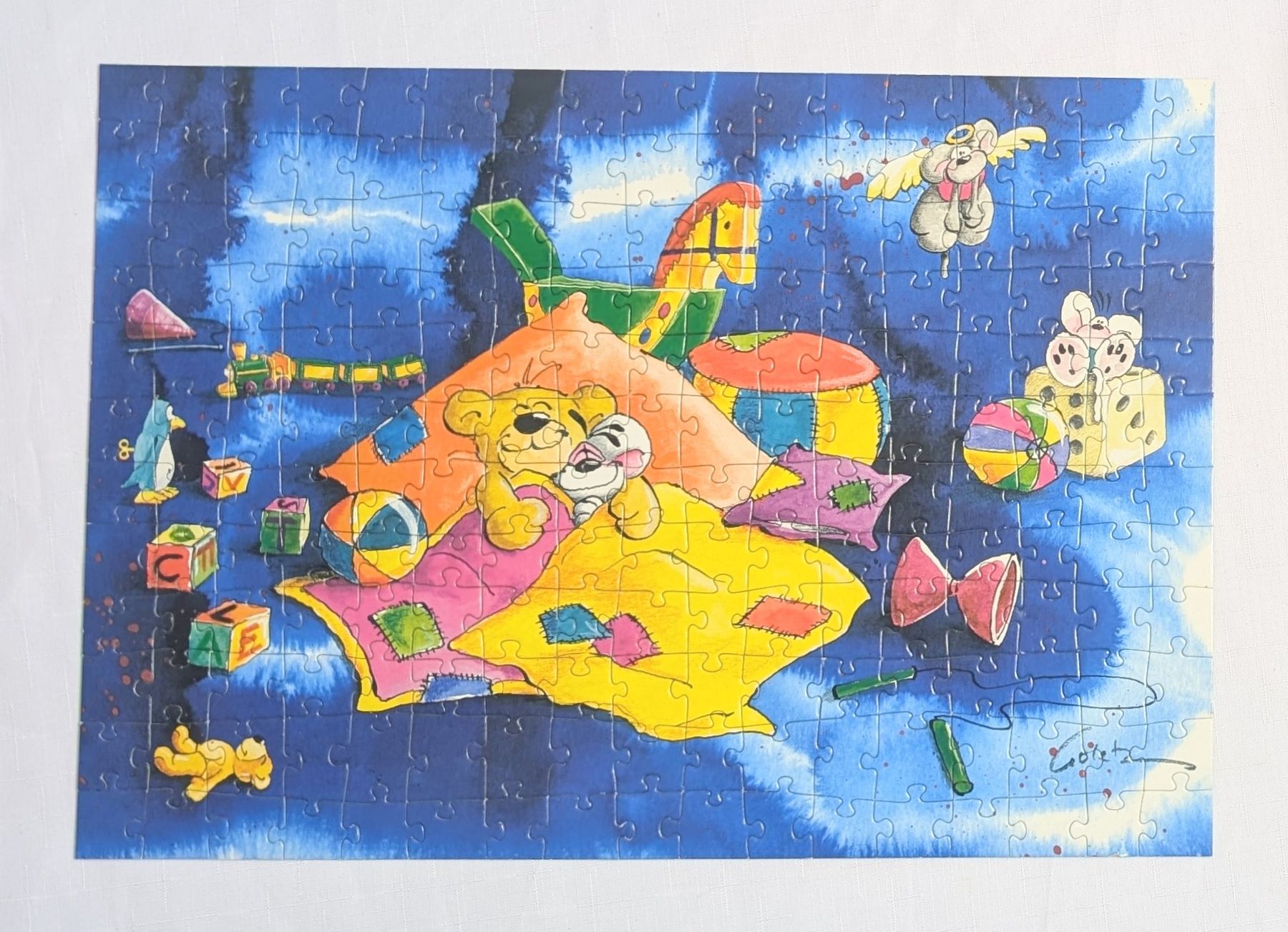 Puzzle: Vintage - Diddl Puzzle 204 Teile - Thomas Goletz – Nuovo (secondo la descrizione) da Wängi venduto da ABIZONE-86 1