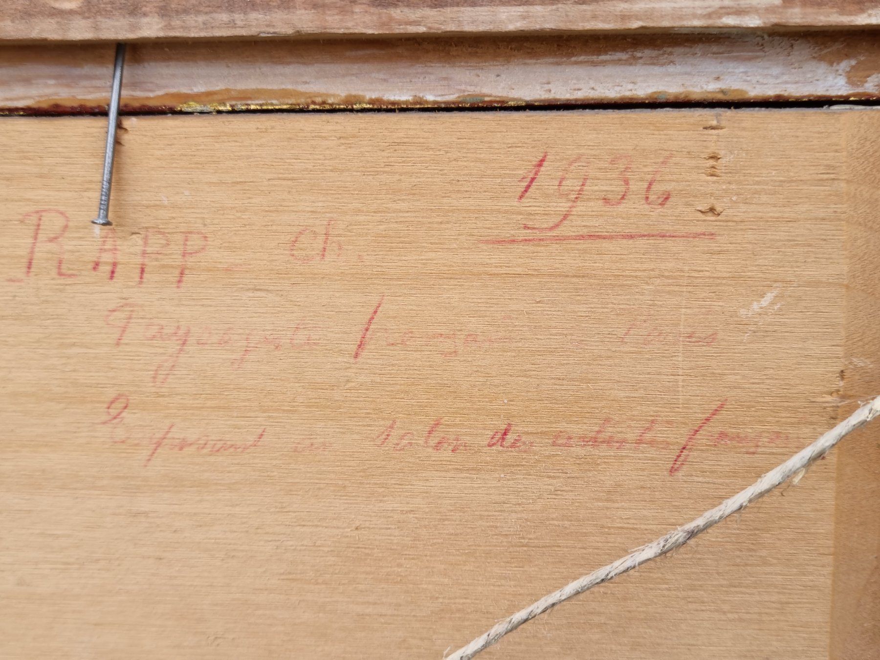 Dipinti: RAPP Paris Frankreich 1936 – Usato da Trachslau venduto da post35 3
