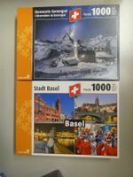 Sternwarte + Stadt Basel carta-media-Puzzles je 1'000 Teile