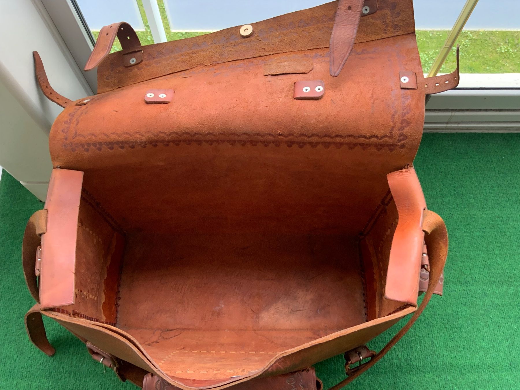 Taschen: Reisetasche / Utensilientasche aus echtem Leder – Gebraucht aus Schübelbach von S1CH 3