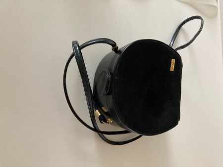 Elegante Vintage Handtasche, Schwarz, Top Zustand!