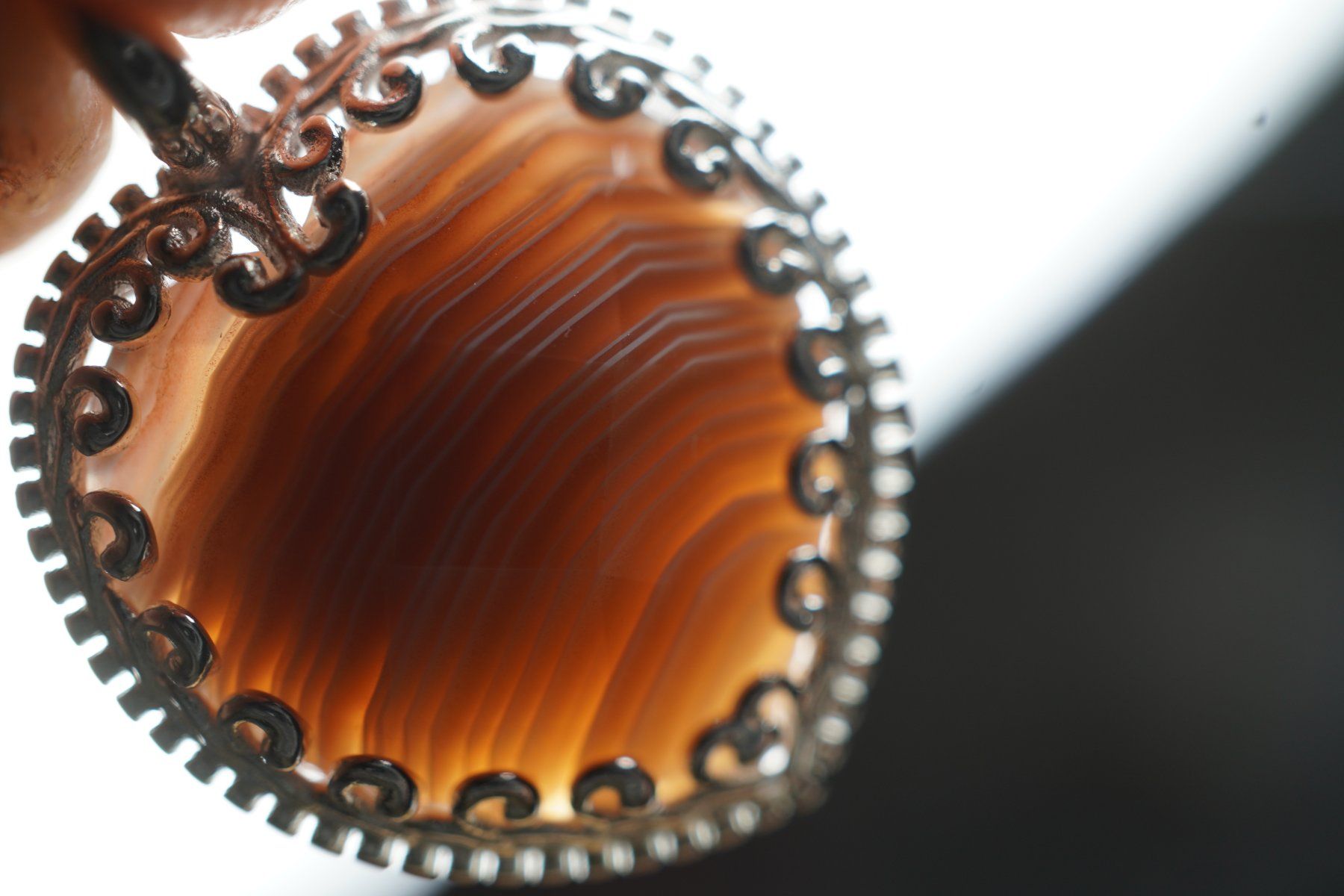 Ciondoli: Sardonyx  Herz    Anhänger   925 Silber – Nuovo e nell'imballaggio originale da Balgach venduto da top_silver 5