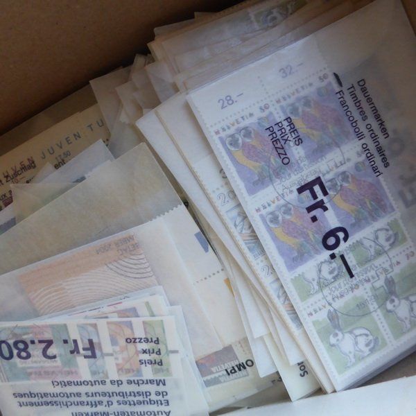 Tutti i francobolli: CH - Einzelmarken° + 4erBlocks° in OVP / Abo - Ware – Nuovo (secondo la descrizione) da Egliswil venduto da Trens01 5