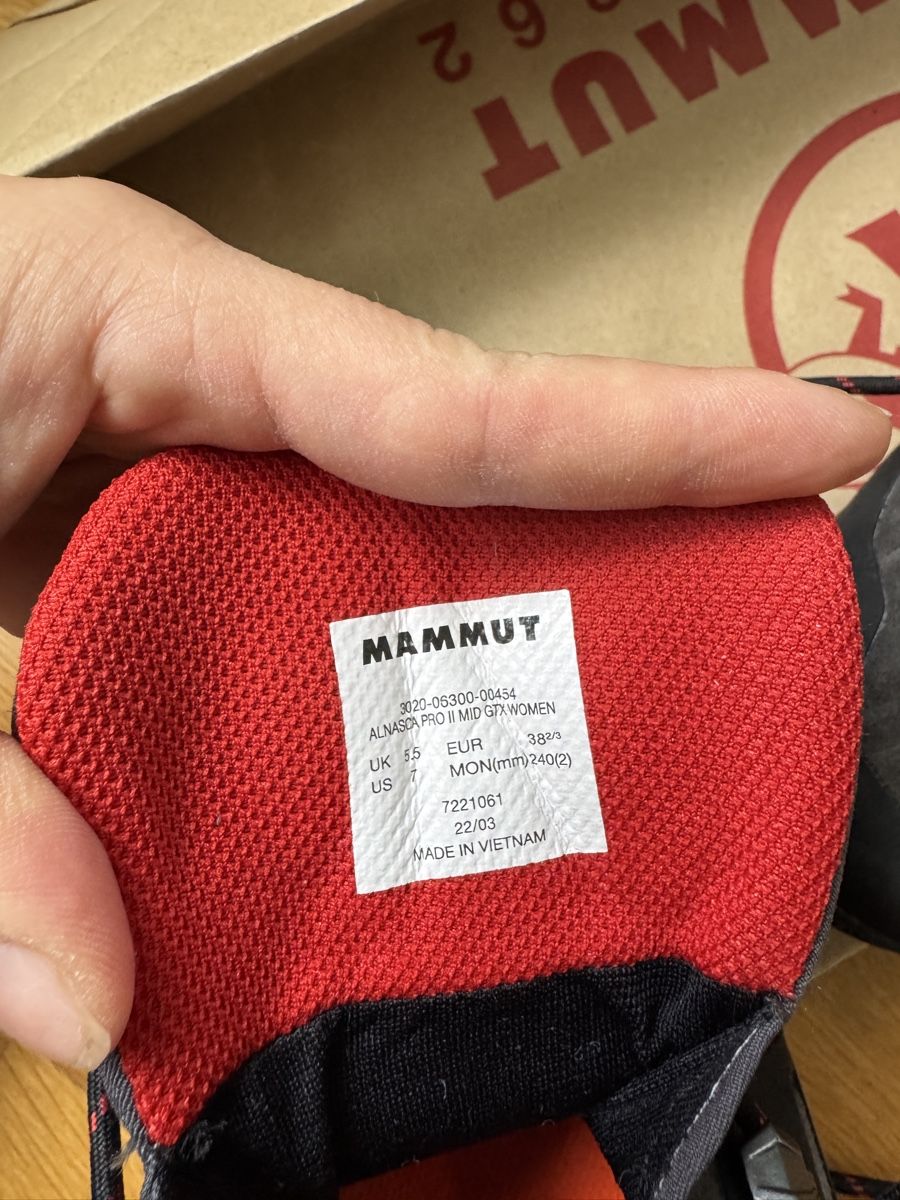 Mammut Damenschuhe: Mammut Wanderschuhe Gr. 38 Top Zustand – Gebraucht aus Flawil von pir_x7ff 2