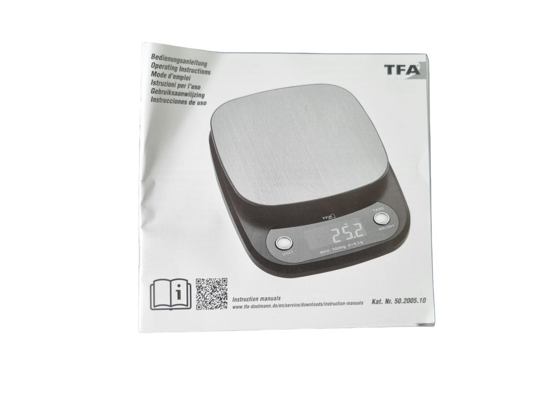 Bilance da cucina: TFA digitale Küchenwaage – Nuovo (secondo la descrizione) da Wangen b. Olten venduto da Restwert_Wangen 3