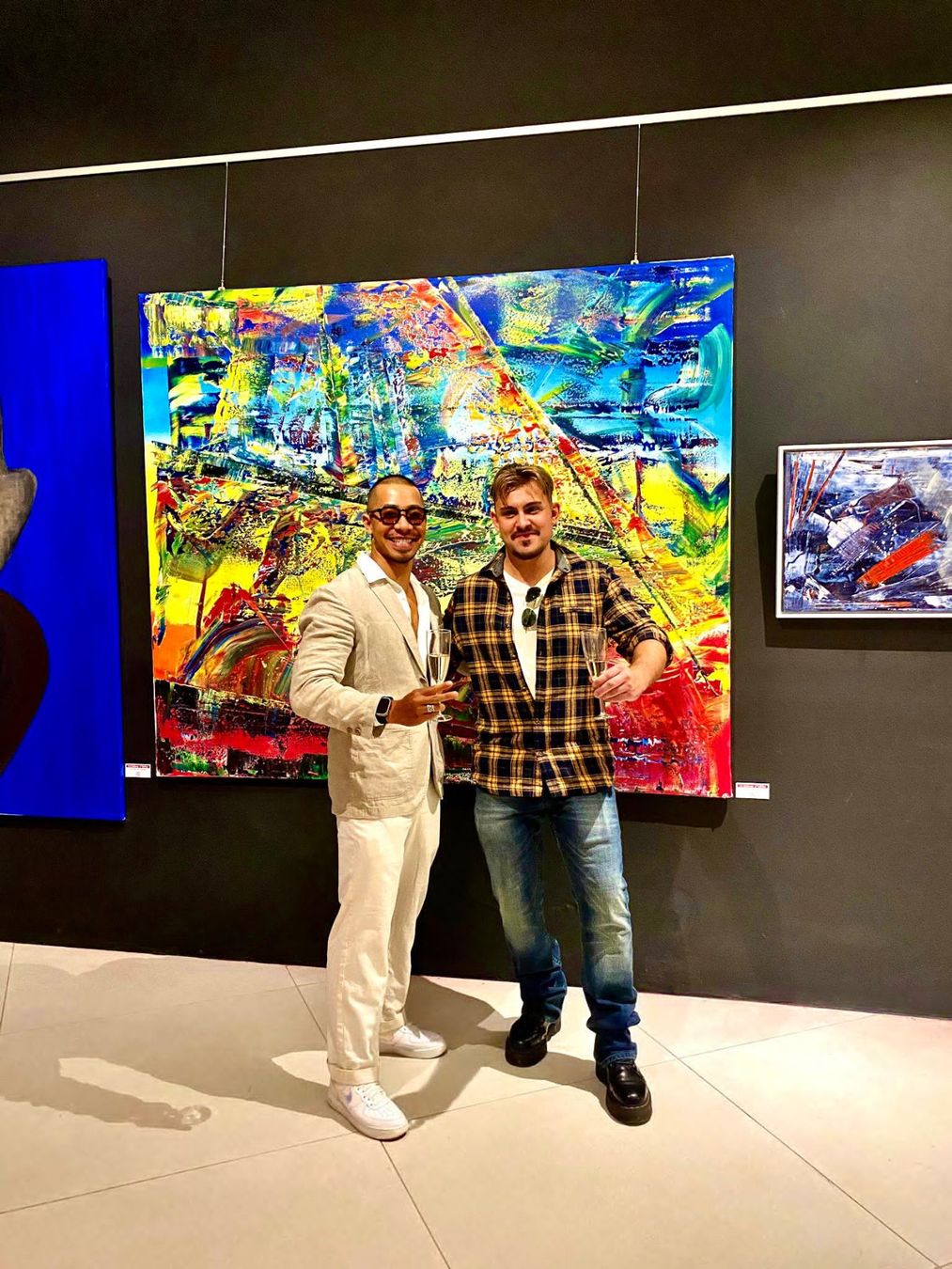 Gemälde: Abstrakt in Acryl – Gebraucht aus Aarburg von Nikys-Woods 3