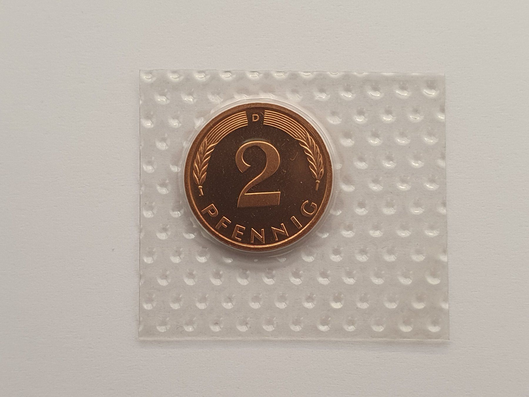 Tutti le monete: 2 Pfennig 2001 D Stgl – Nuovo (secondo la descrizione) da Pravidondaz venduto da LVtik