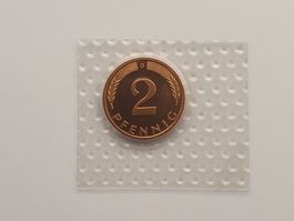 2 Pfennig 2001 D Stgl